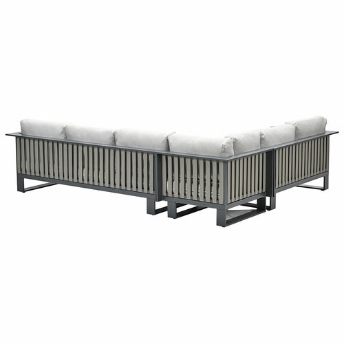 Garden Impressions loungeset Gabon taupe R - 5-delig