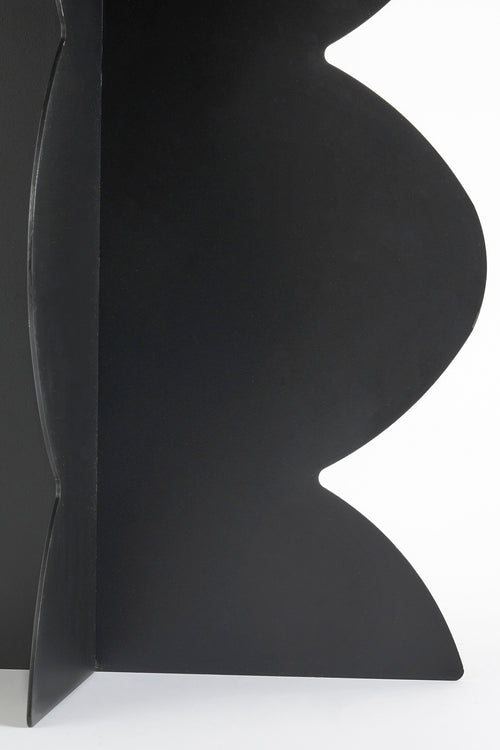 Mica Decorations Rafi Bijzettafel - H40 x Ø45 cm - IJzer - Zwart - vtwonen shop