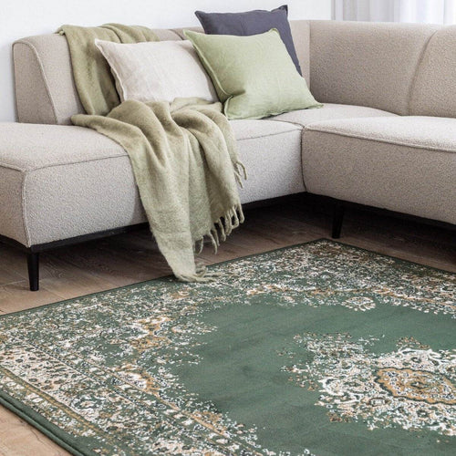 Interieur05 Vintage Vloerkleed Keshan Groen - 160 x 230 cm - vtwonen shop