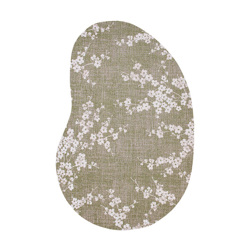 Louis De Poortere binnen & buiten machinewasbaar vloerkleed Sakura van 70% gerecycled PET - groen - 235x340cm