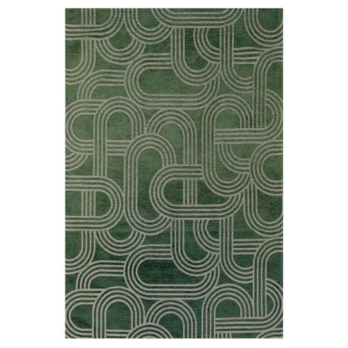Lola&Moi vloerkleed Green Dream - groen - 200x280cm
