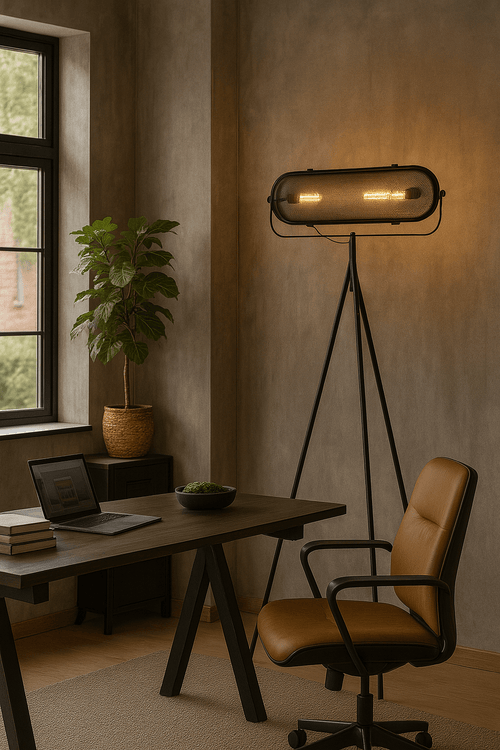 FurniLux Bernini floor lamp 2 - 15x72x150cm - vtwonen shop