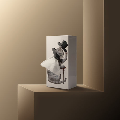 Spextrum Tissue Up Cat - tissuehouder - wit - vtwonen shop