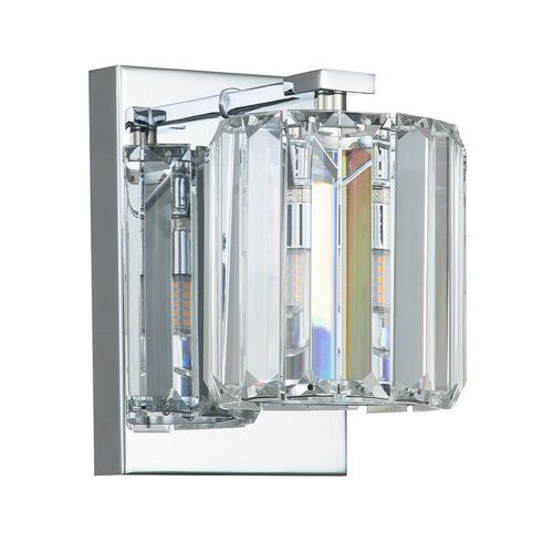 Elstead Quoizel Divine Wandlamp Gepolijst Chroom, IP44