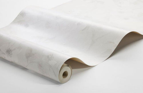 Borastapeter behang bloemen lichtgrijs - 53 cm x 10.05 m - 660240 - vtwonen shop