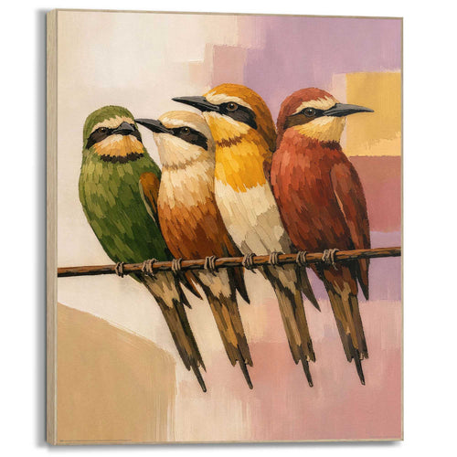 Reinders schilderij Vogels op tak - 40x50cm
