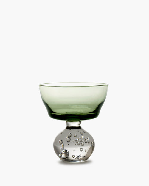 Serax glas op voet M groen Eternal snow - vtwonen shop