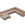Cosmopolitan Design Panoramische hoekbank rechts Bali 7-zits, flueel, beige - 256x327x75cm