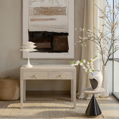 Kare Design Console Travertino 100x40cm