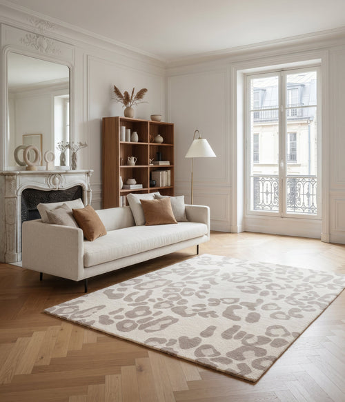 AFK Living vloerkleed Wilderness - luipaard - beige - 200 x 290 cm