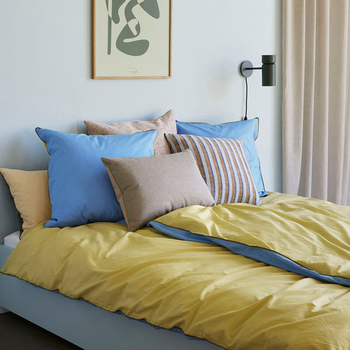 Hübsch beddengoed Aki - katoen - 80x80, 140x220cm