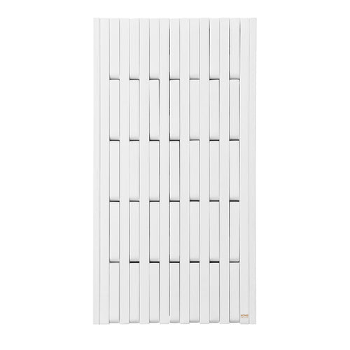 HOME DELUXE Garderobepaneel QUEST Wit - 55 x 4 x 105 cm