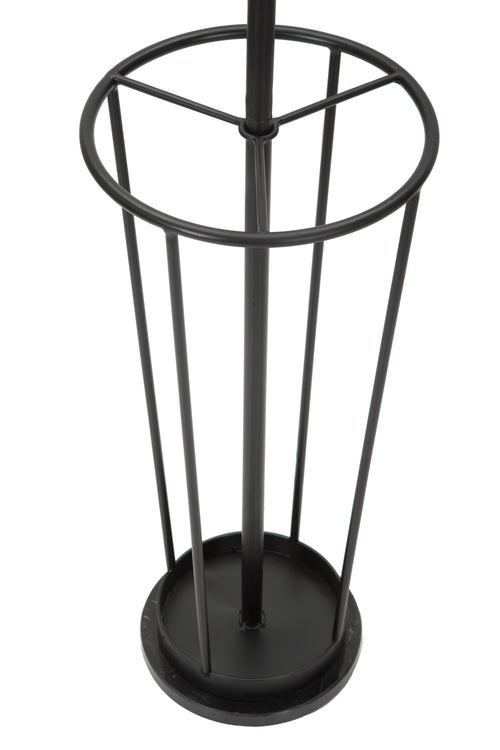 Mauro Ferretti kapstok - Ø 26x176 cm - zwart