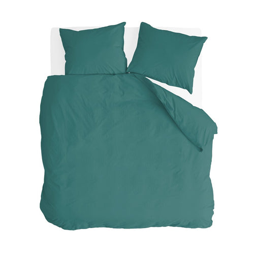 Byrklund - Dekbedovertrek Go Velvet - 200x220 cm - Groen - vtwonen shop