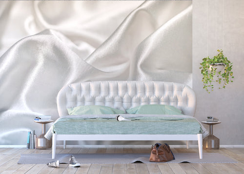 Sanders & Sanders fotobehang zijde met 3d effect wit - 360 x 270 cm - 600474 - vtwonen shop