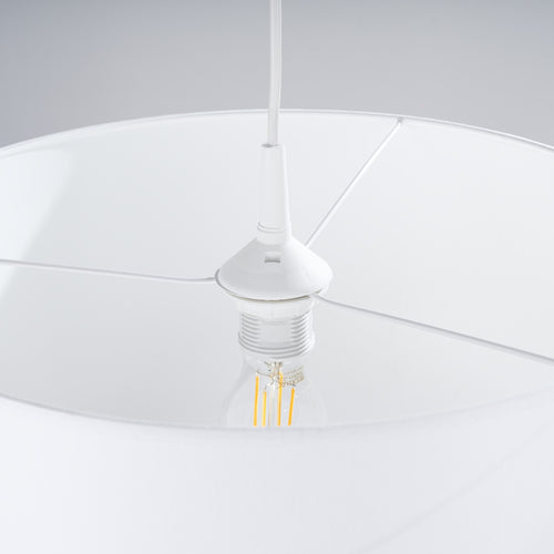 Sollux Lighting Hanglamp NOVA 40 wit - 40x40x88cm