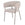 DÉJA Living Eetkamerstoel Malilla - Beige Stof - Set van 2