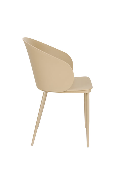 Housecraft Living Gigi Eetkamerstoel Beige - Set van 2 - vtwonen shop