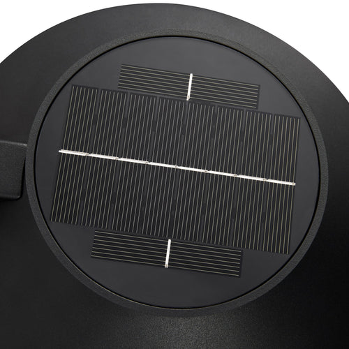Nordlux Justina Solar | Wandlamp | Zwart | SolarLED