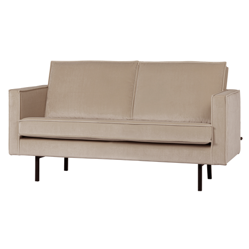 WOOOD 2-zits bank Rodeo - Velvet - Khaki - 85x150x86