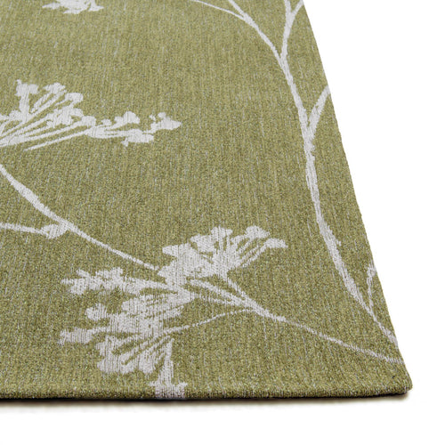 Lola&Moi vloerkleed Blossom - groen - 80x150cm