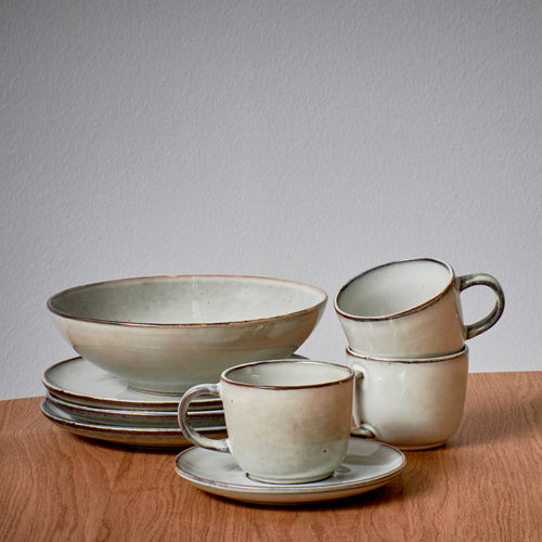 Ona - Schotel 15cm groen Freckles - Set van 4 - vtwonen shop