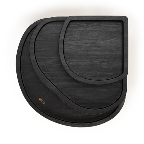 Umbra opbergdoos Cove - 23 x 23 x 13 cm - zwart
