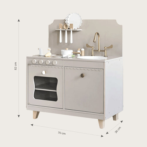 Petite Amélie Speelkeuken SORBIER - MDF - taupe