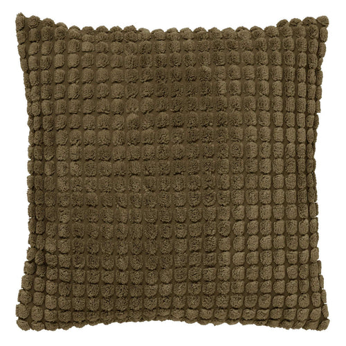 KUSSENSET - 4-delig - Dual Harmony - 45x45 cm - sierkussens inclusief binnenkussens - groen, taupe