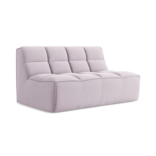 LaMiaSofa Tweezits modulaire bank Belluno - velours - lavendel - 160x93x75