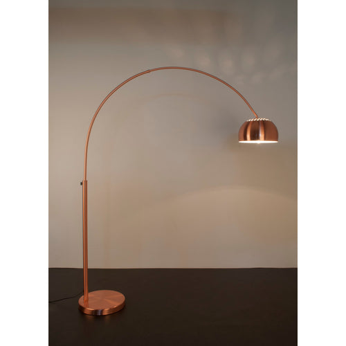 Zuiver Metal Bow Vloerlamp/ Booglamp Koper - vtwonen shop