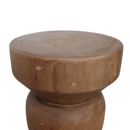 Forma teakhouten bijzettafel Ritari naturel - 30x30x45 cm