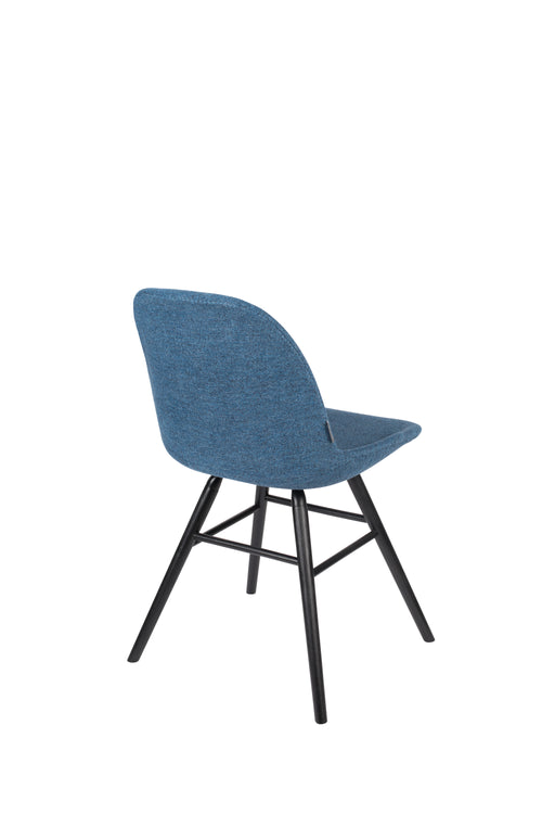 Zuiver Albert Kuip Soft Eetkamerstoelen Blauw - Set van 2 - vtwonen shop