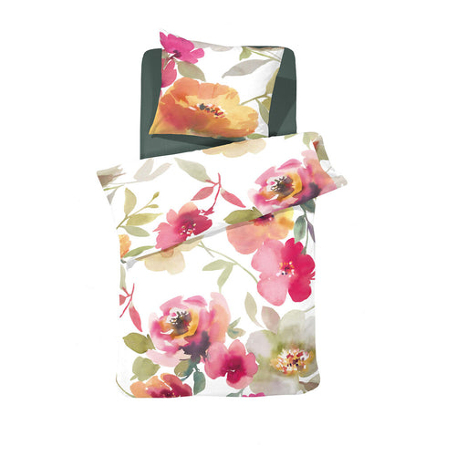 Cinderella - Dekbedovertrek Flore - 140x220 cm - Roze