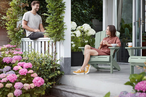 Keter Troy Adirondack Tuinstoel - 81x93x96,5cm – Groen