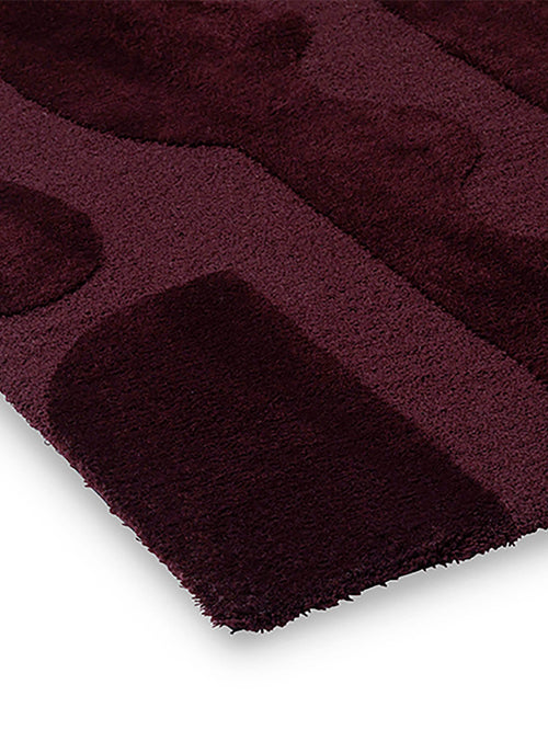 Vloerkleed Brink en Campman Mural Modest Burgundy 121100 140x200 cm - vtwonen shop