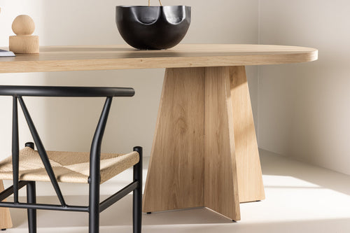 Rebellenclub Eetkamertafel Vonge - 230 x 115 cm - Licht Eiken - vtwonen shop