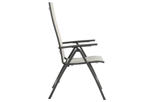 Hartman Tuinstoel Troy - Antraciet Aluminium - Verstelbaar - vtwonen shop