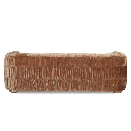 DÉJA Living 3-zits Bank Matre - Bruin Stof - 240x97x75cm - vtwonen shop