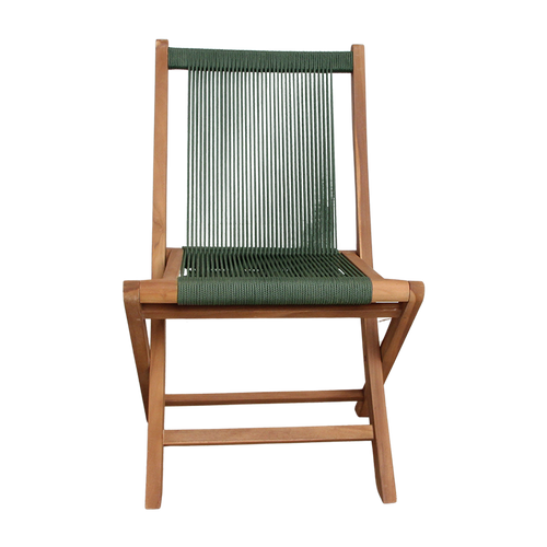 Raw Materials tuinstoel Rope - Donkergroen - vtwonen shop