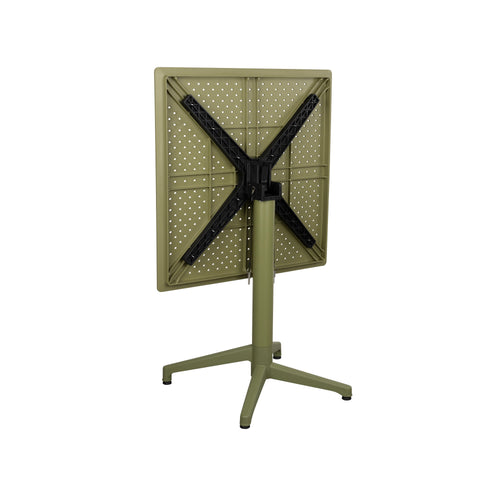Housecraft Living George Bistrotafel/ Tuintafel/ Balkontafel Inklapbaar 70x70 cm Groen