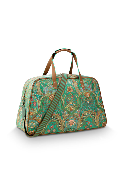 Pip Studio - Tovy Weekendtas Dames - Jabali - Groen - 57x22x37cm - vtwonen shop