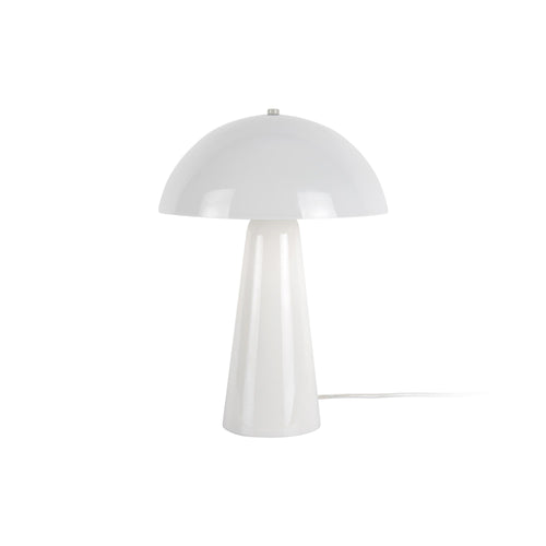 Leitmotiv tafellamp Vidrio Centro - wit - Ø30cm