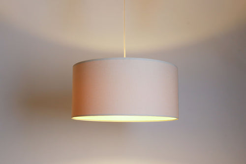 bpskoncept hanglamp Aven - crèmekleurige stof - Ø50 cm