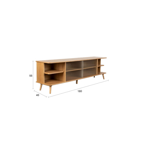 Zuiver Rise Dressoir 180 cm Hout Naturel