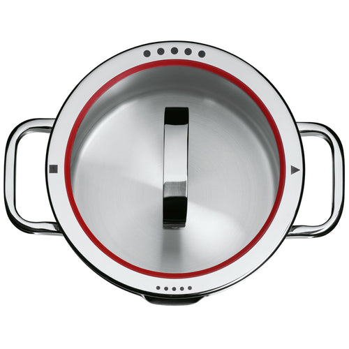 WMF Function 4 Kookpan laag - Ø160mm - Rood