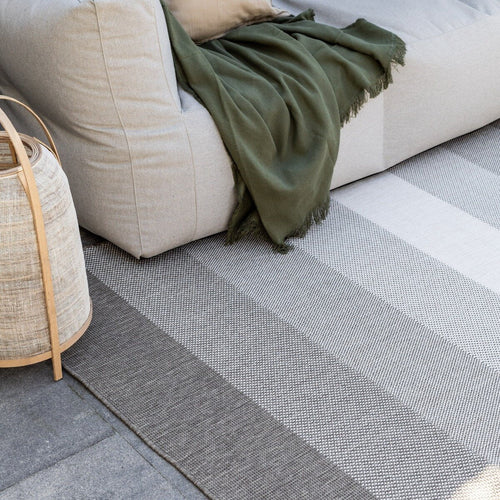 Buitenkleed Boa - Bruin/Wit - dubbelzijdig - EVA Interior - 200 x 290 cm