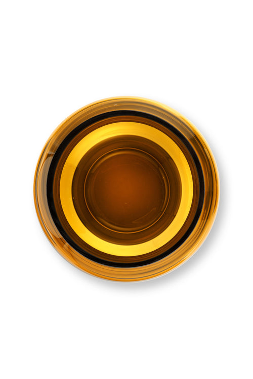 vtwonen Vaas - Glas - Bruin - 21x32cm - vtwonen shop