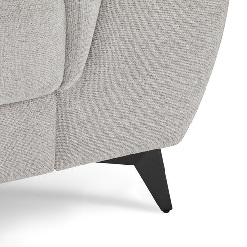 Furnhouse chaise longue bank rechts Betis - Grijs - Stof - 95x290x90