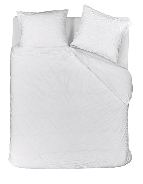 Riviera Maison dekbedovertrek Elegance - 240x200/220 cm - wit - vtwonen shop